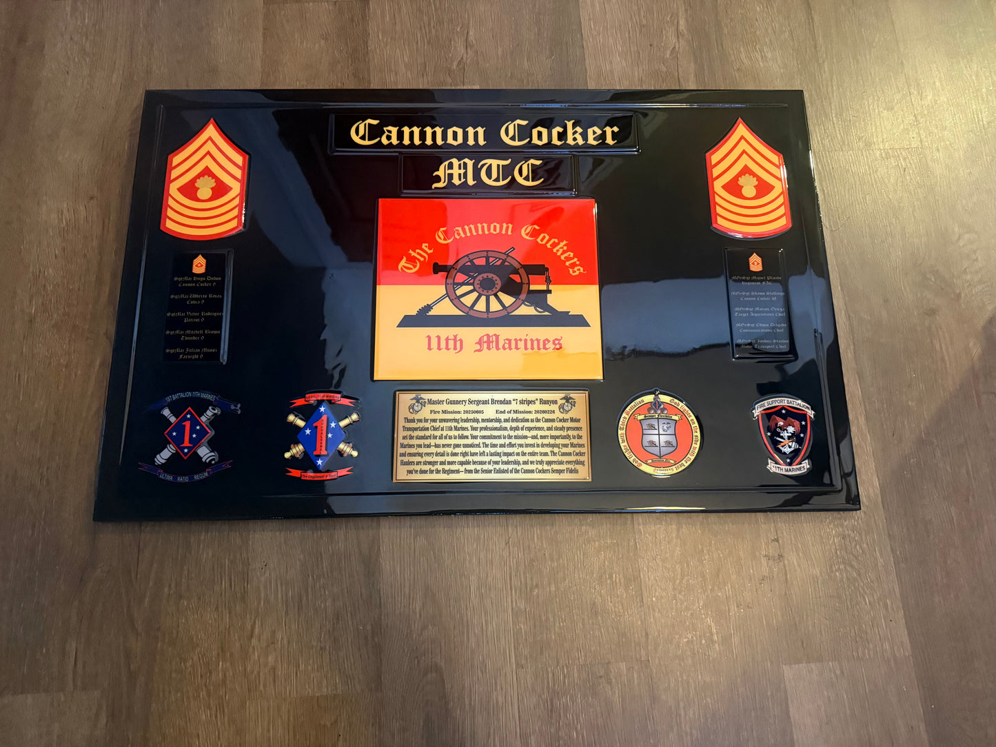 Command Suite Plaque