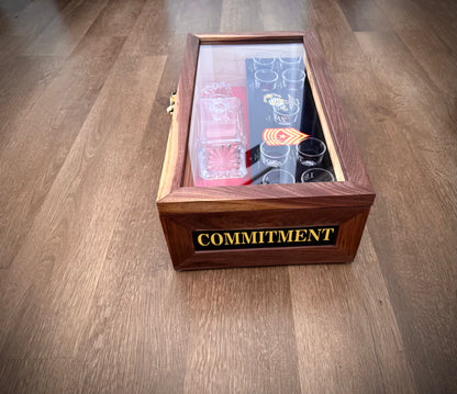 Custom Engraved Liquor Box – Personalized Military Gift