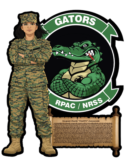 Custom Image & Logo Combo Plaque – Military Command Display