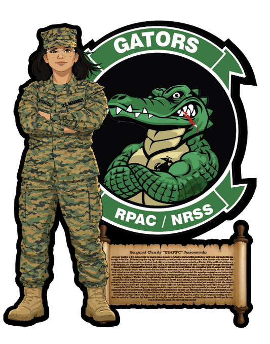 Custom Image & Logo Combo Plaque – Military Command Display