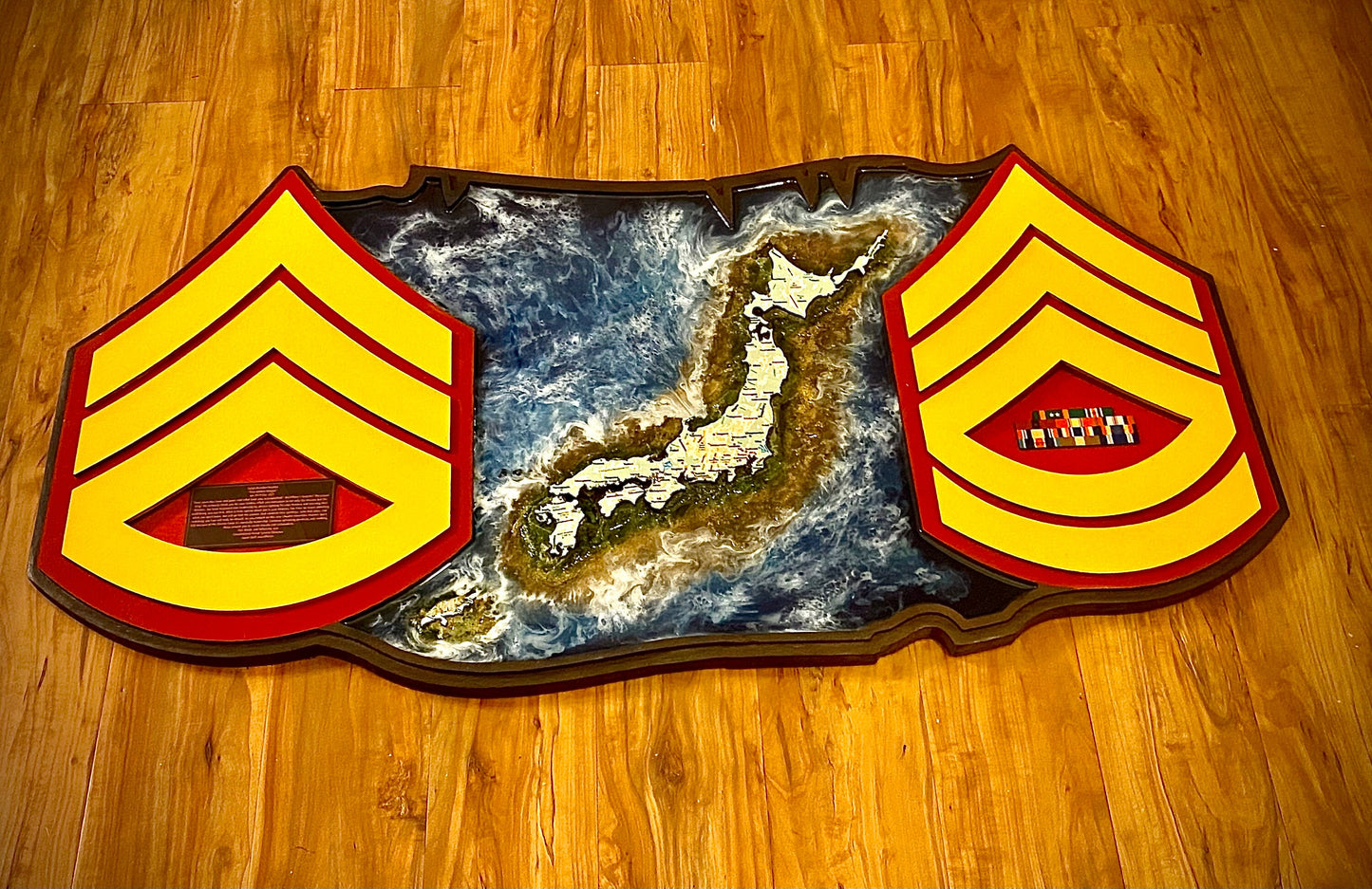 Rank Epoxy plaque